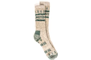 Image of United By Blue Alpine Ultimate American Sock - Mens, Green, Large, 502-0045-4305
