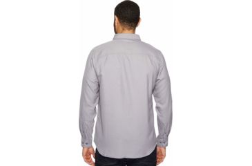 Image of United By Blue Banff Wool Button Down - Mens, Grey, Medium, 101-0133-2904