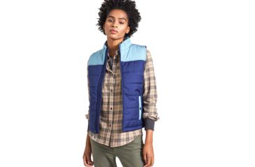 Image of United By Blue Bison Puffer Vest - Womens, Navy, Medium, 204-005-13225