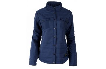 Image of United By Blue Bison Snap Jacket - Women's-Navy-Small