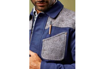 Image of United By Blue Bison Utility Jacket - Mens, Navy, Large, 101-0113-3605