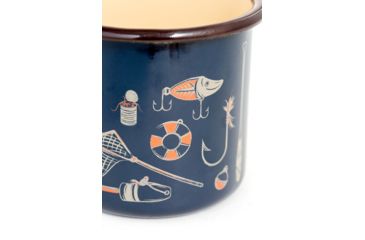 Image of United By Blue Hooked Enamel Candle Mug, Navy, One Size, 709-002-13213