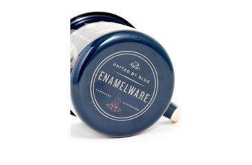 Image of United By Blue Hooked Enamel Candle Mug, Navy, One Size, 709-002-13213