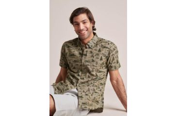 Image of United By Blue Mountain Vista Shirt -Men's, Olive, Small, 101-0032-4303