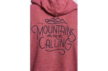Image of United By Blue Mountains Are Calling Graphic Hoodie - Mens, Plum, Small, 101-096-11524