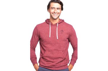 Image of United By Blue Mountains Are Calling Graphic Hoodie - Mens, Plum, Small, 101-096-11524