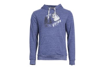 Image of United By Blue Rise And Grind Hoodie - Mens, Navy, Medium, 101-0101-3604