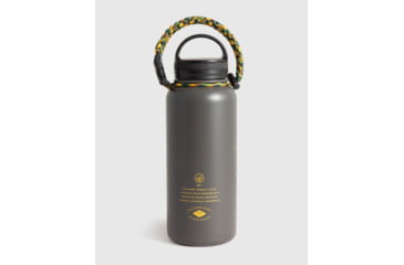 Image of United By Blue Riverbend Stainless Steel Bottle, Steel Grey, 32oz, 707-092-02313