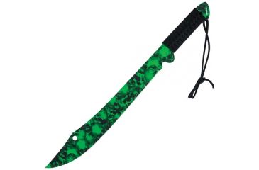 Image of United Cutlery Black Legion Skull Mayhem Sword- Green - BV182