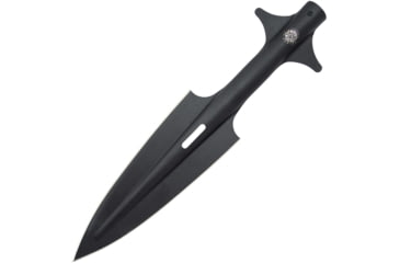 Image of United Cutlery Colombian Warrior Spear Head, 11 black oxide coated SK5 carbon steel blade, Fits any 15/16 wood handle, UC3433
