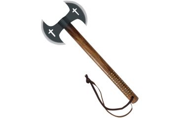 Image of United Cutlery Double Blade Black Crusader Tomahawk UC3050