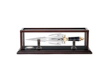Image of United Cutlery Hibben Annual The Titan - 2005 Gold Edition, Stainless Steel Blades And 24-K Gold Plated Solid Metal Handle Parts, GH2037