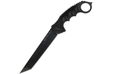 Image of United Cutlery Honshu Ring Fighter,12.125in Black Tanto Plain,Black Handle UC3073