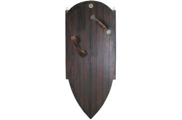Image of United Cutlery LOTR Second Age Gondorian War Shield w/Flag UC2940