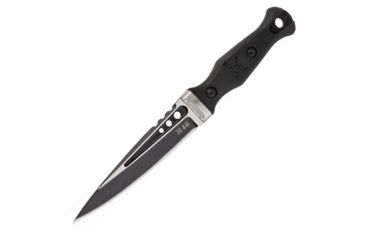 Image of United Cutlery M48 Highland Sgian Fixed Blade Knife, 5.25in, Standard Edge, Black, TPR Handle UC3154