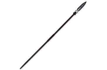 Image of United Cutlery M48 Magnum Spear, 10in 2Cr13 Cast Stainless Steel Blade, Black Oxide Coated Nylon And Aluminum Shaft With Fiber Handle, UC3137