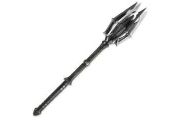 Image of United Cutlery Mace Of Sauron With One Ring, crafted in gold plated solid metal, UC3034