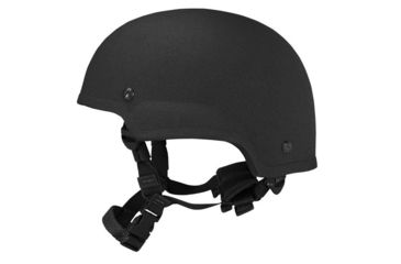Image of United Shield ACH MICH MIL MID CUT Ballistic Helmet, Black, Small ACH-MICHMIL-MC-B-S