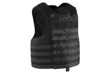 Image of United Shield Fortress Universal Tactical Vest with Level IIIA Ballistics, NIJ 06 certified, Black FUTV-IIIA-Blk-Md