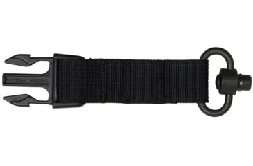 Image of United States Tactical 1in Sling Adapter Hook QD, Black, UST-ADP00101QD