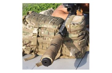 Image of United States Tactical 8in Suppressor Cover, Coyote, One Size, UST-WAC001028