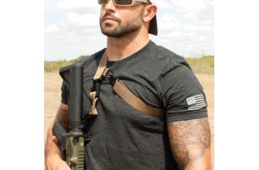 Image of United States Tactical C1 2-to-1 Point 1.25in Tactical Sling, QD, Coyote, One Size, UST-SLC00102QD