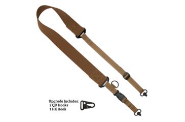 Image of United States Tactical C2 2-to-1 Point 2in Tactical Sling, QD, Coyote, One Size, UST-SLC00202QD