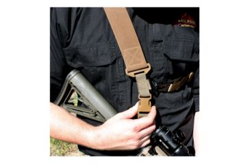 Image of United States Tactical C2 2-to-1 Point 2in Tactical Sling, QD, Coyote, One Size, UST-SLC00202QD
