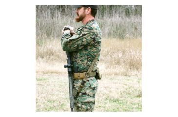 Image of United States Tactical C4 2-to-1 Point Shock Webbing Sling, QD, Coyote, One Size, UST-SLC00402QD