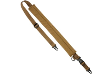Image of United States Tactical C5 - 2-to-1 Point Padded Tactical Sling, 1.25in, HK Hook, Coyote, UST-SLC00502QH
