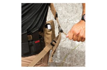 Image of United States Tactical D1 2-Point 2inTactical Sling, QD, Coyote, One Size, UST-SLD00102QD