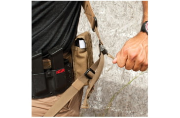 Image of United States Tactical D1 - 2-Point Open Ended Rapid Fit Sling, 2in, Coyote, UST-SLD00102OE