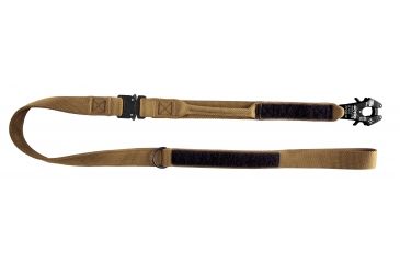 Image of United States Tactical Two-Piece Leash, COBRA Buckle and Frog Clamp, Coyote, UST-K9L00102CF