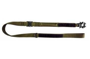 Image of United States Tactical Dog Leash w/ Cobra Buckle and Frog Clamp, Olive Drab UST-K9L00103CF