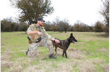 Image of United States Tactical Dog Leash w/ Quick-Release Buckle and HK Hook, Olive Drab UST-K9L00103QH