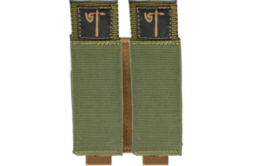 Image of United States Tactical Rifle Mag Pouch, Double, Olive Drab, UST-MOL01903