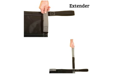 Image of United States Tactical Hilt - Flexible Stretcher - Model 21 Wear Resistant Version, Black/Yellow, UST-MFA004