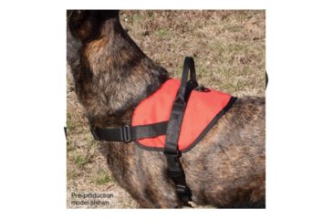 Image of United States Tactical K9 Service Vest, Red/Black, Medium, UST-K9V004M
