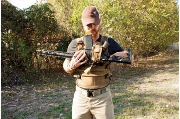 Image of United States Tactical LBE Vest w/Elite Retention System, Coyote, One Size, UST-MOL00702