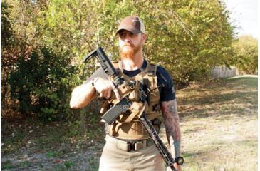 Image of United States Tactical LBE Vest w/Elite Retention System, Coyote, One Size, UST-MOL00702