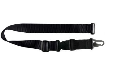 Image of United States Tactical MOLLE Sling, 1.25in, HK Hook, Black, UST-SLM00101QH