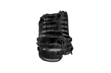 Image of United States Tactical Mesh MOLLE Vest, Black, One Size, UST-MOL01001