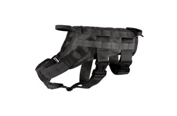 Image of United States Tactical Patriot K9 Vest, Black, Large, UST-K9V00301L