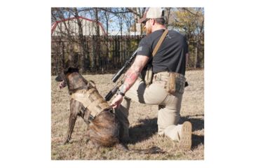 Image of United States Tactical Patriot K9 Vest, Coyote, Large, UST-K9V00302L