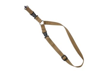 Image of United States Tactical S1 Single-Point Tactical Sling, 1.25in, QD Swivel, Coyote, UST-SLS00102QD