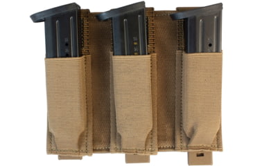 Image of United States Tactical Triple Pistol Mag Pouch, Coyote, UST-MOL03002