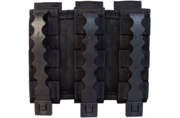 Image of United States Tactical Triple Rifle Mag Pouch, Black, UST-MOL02901