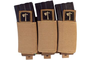 Image of United States Tactical Triple Rifle Mag Pouch, Coyote, UST-MOL02902
