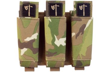 Image of United States Tactical Rifle Mag Pouch, Triple, MultiCam, UST-MOL02904