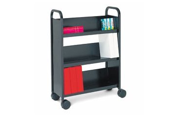 Image of United Stationers Cart Book Three Shelf Bk BREBOO327RN, Unit EA